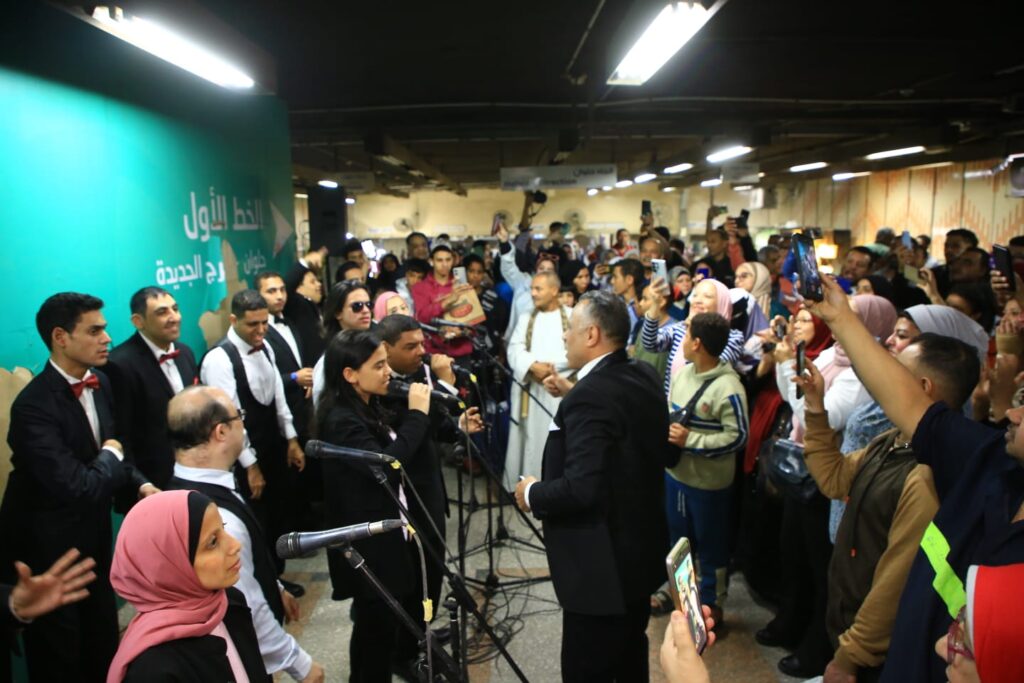 محطة مترو جمال عبد الناصر بالخط الأول