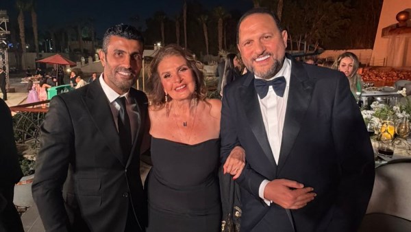 نجوم الفن فى حفل زفاف نجل إدوارد