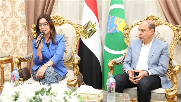 محافظ المنيا يستقبل وزيرة الثقافة