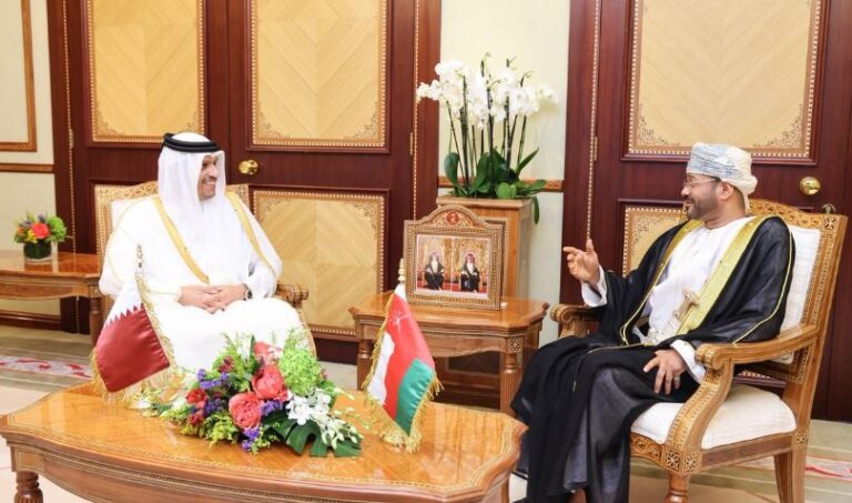 وزيرا خارجية عُمان وقطر