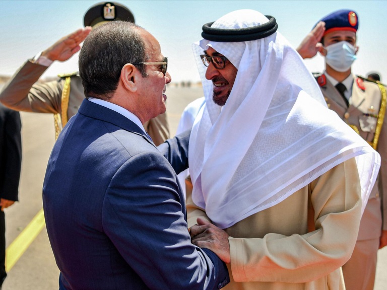 السيسي ومحمد بن زايد