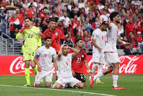 مباراة مصر وإيران