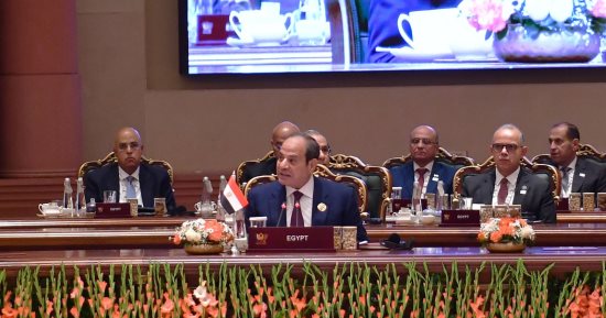 السيسي يشارك في الجلسة المغلقة لقادة البريكس ويلقي كلمة مصر