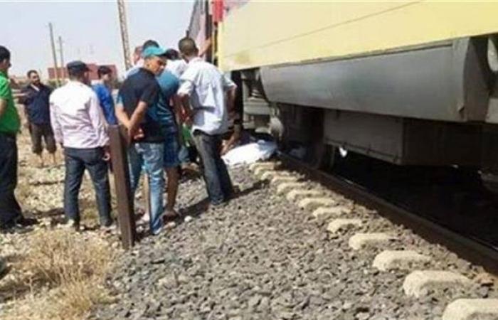 مصرع سيدة دهسًا أسفل عجلات قطار أثناء عبورها مزلقان الحبشي بالمنيا